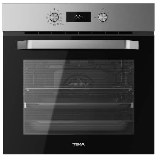 Horno Pirolítico Teka HCB6646 P - Clase A+, 8 Funciones, Función Hidrolítica, Inox