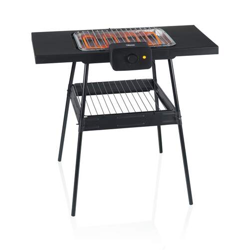 Barbacoa Tristar BQ2870 - Con patas, base antideslizante, negro