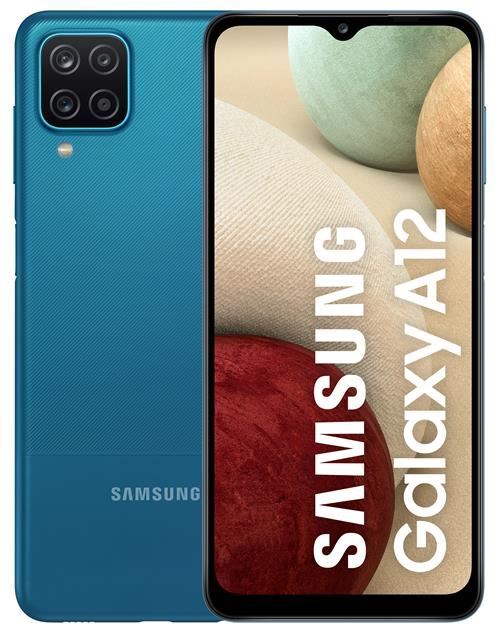 Samsung Galaxy A12 64GB Azul - 6.5"HD+, 4GB