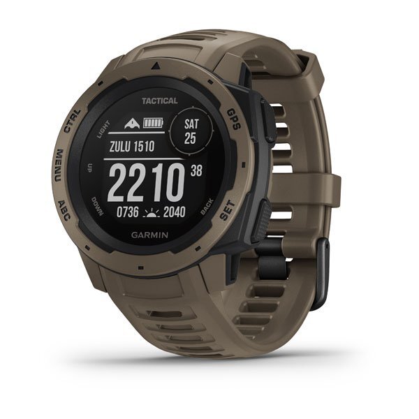 Garmin Instinct Tactical Edition - Sistemas GNSS, 10ATM