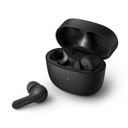 Auriculares Philips TAT2206BK/00 Negro - Batería 18h, IPX4, Micro, Bluetooth 5.0, 20-20KHz