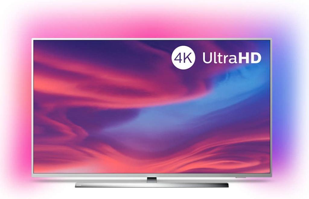 TV 4K Philips 55" 55PUS7354/12 - UHD, Smart TV Android, P5, HDR10+, Ambilight, Dolby Vision/Atmos