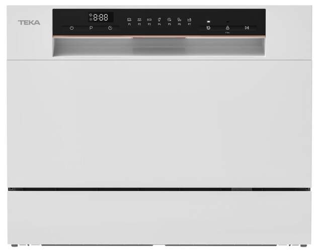 Lavavajillas Teka LC24700 - 43 cm, Clase F, 7 litros, 46 dB, 7 programas, Blanco