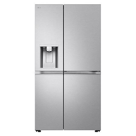 Frigorífico Americano LG GSLE91MBAC - Clase C, 4 puertas, 635 L, Dispensador de agua, 179x91cm, Inox