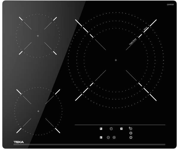 Placa Vitrocerámica Teka TBC 63632 TTC - 3 Zonas (1 Grande 32cm), 60cm, 6700W