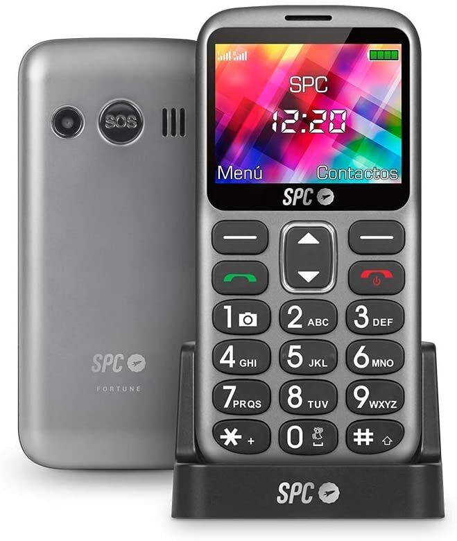 Teléfono SPC Fortune 2320T - Pantalla 2.3", Teclas grandes