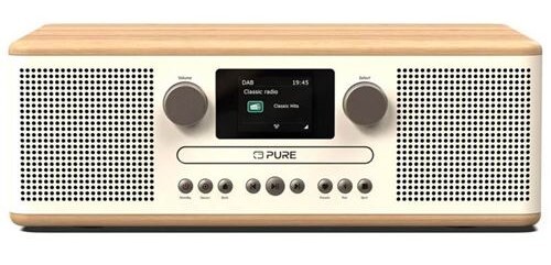 Cadena Pure Classic C-D6 C - 2x15 W, Mando a distancia, Bluetooth 5.3, Blanco, Crema