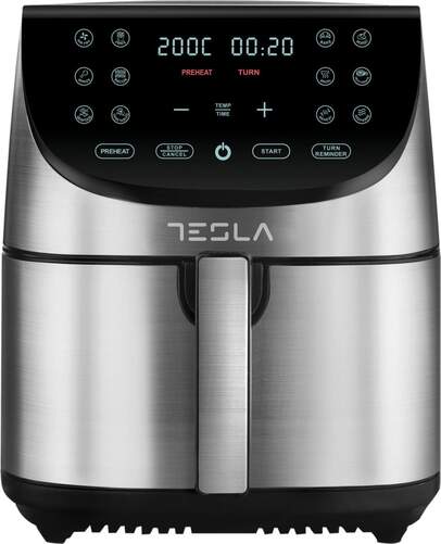 Freidora de aire Tesla AF701BX - 7 litros, 12 programas, Inox