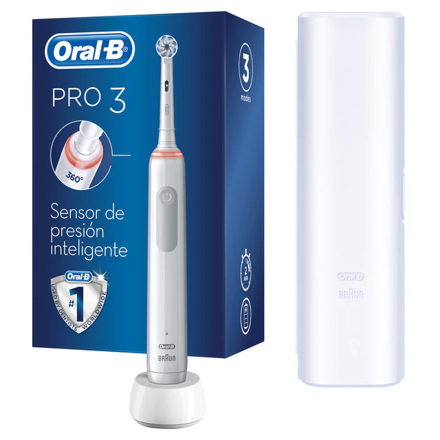 Oral B Pro 3 3500 Sensitive Clean cepillo de dientes eléctrico con estuche