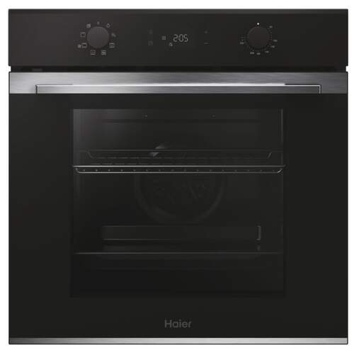 Horno Multifunción Haier H6ID2P3T1HTX - 78 L, Clase A+, Hidrolítico, 9 Funciones, 60 cm, Inox