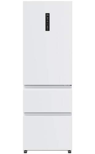 Frigorífico Combi Haier HTW5618ENPW - 185 x 60 cm, Blanco, Clase E, 3D, Blanco