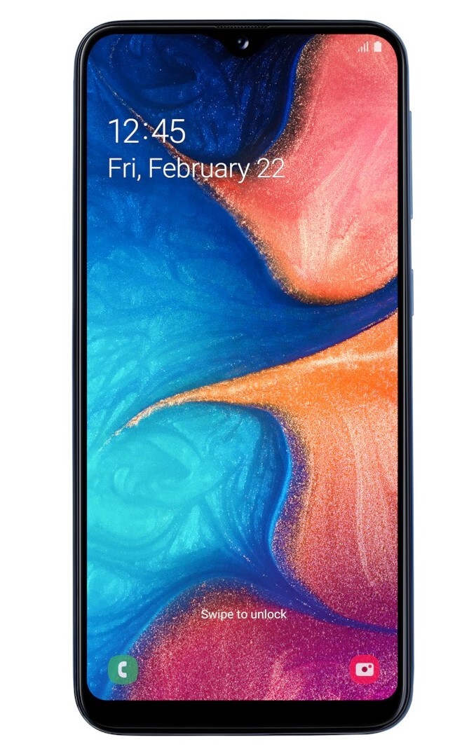 Samsung Galaxy A20e 32GB Azul - 5.8" Infinity-V HD, 1.6GHz