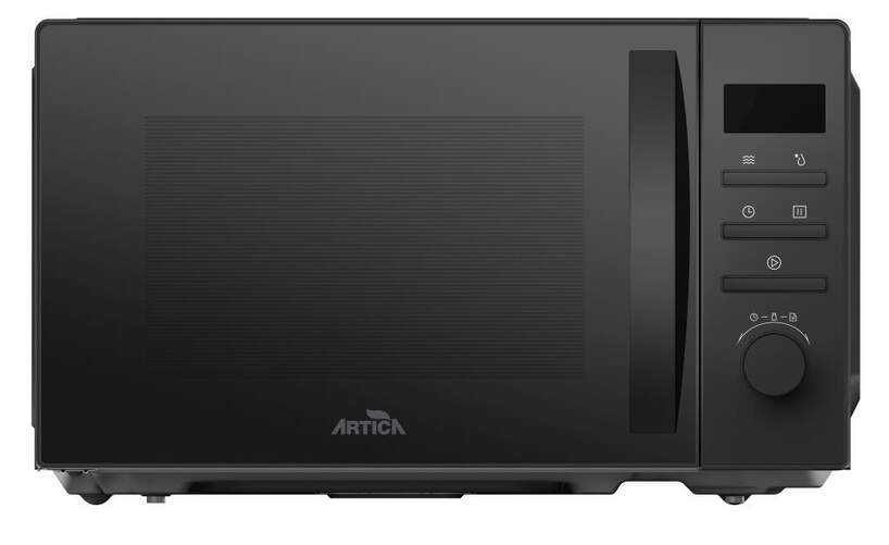 Microondas Artica AMW2041DB - 20 L, 700 W, Display, Negro