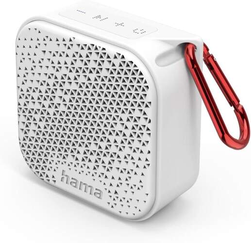 Altavoz Hama 00188224 - Bluetooth 5.3, 14 hr autonomía, blanco