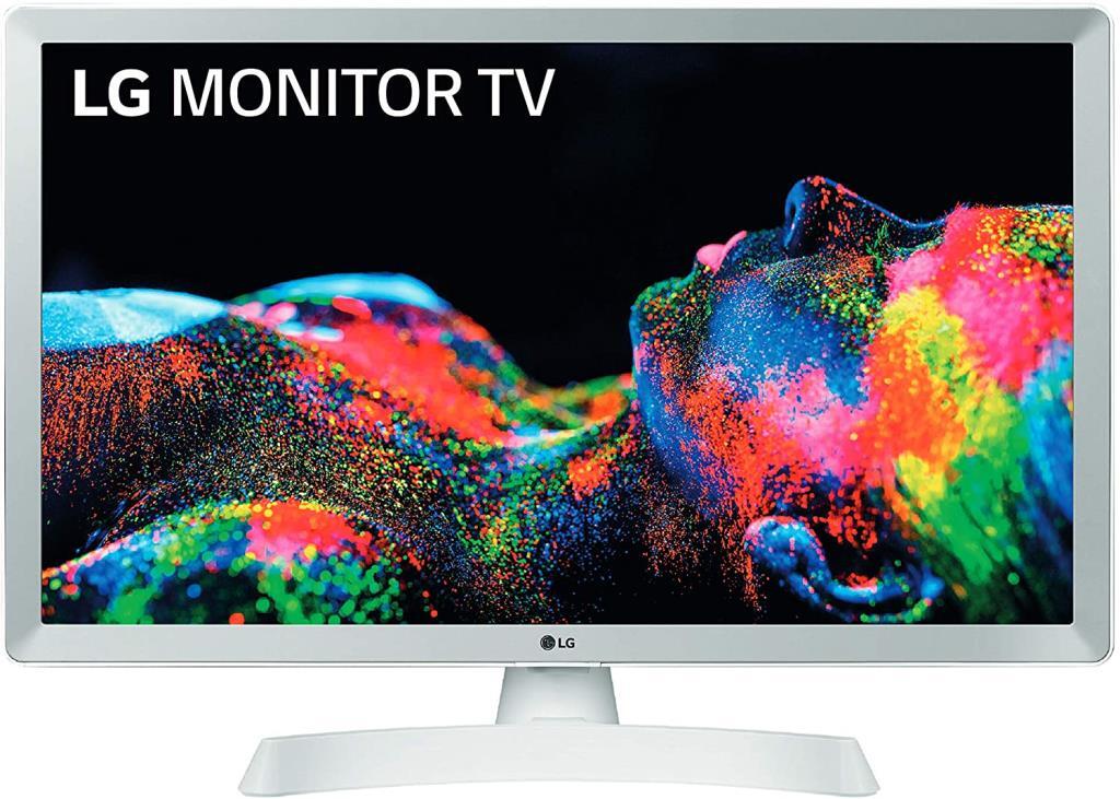 Televisor LG 24" 24TL510SWZ - HD Ready, Smart TV, Modo Cine/Juego, DVB-T2/C/S2, WiFi, Blanco