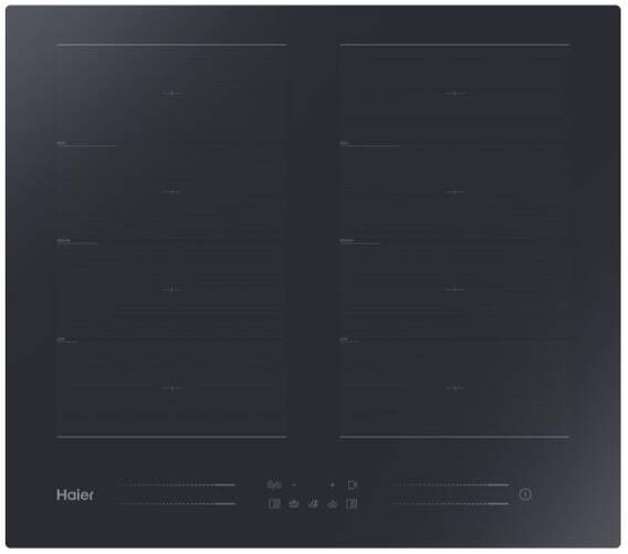 Placa Inducción Haier HA2MTSJ68MC - 2 Zonas Flex, 60cm, WiFi, Cook Assist, Varycook, 7200W