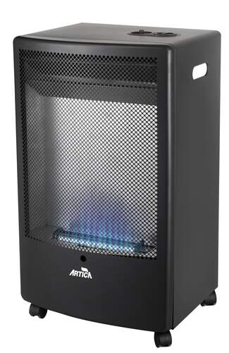 Estufa Gas Butano Artica AEA2300 - 3800W, Llama Azul, Encendido Piezo-Eléctrico, Analizador OXI-STOP