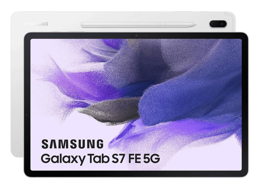 Samsung Galaxy Tab S7 FE 5G T736 6/128GB Silver - 12.4", 2.2GHz