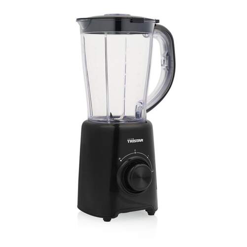 Batidora de vaso Tristar BL4476 - 500 W, 1&#39;5 L, Negro