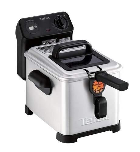 Freidora Tefal FR5160 - Digital, 4 L, 2400 W, Inox