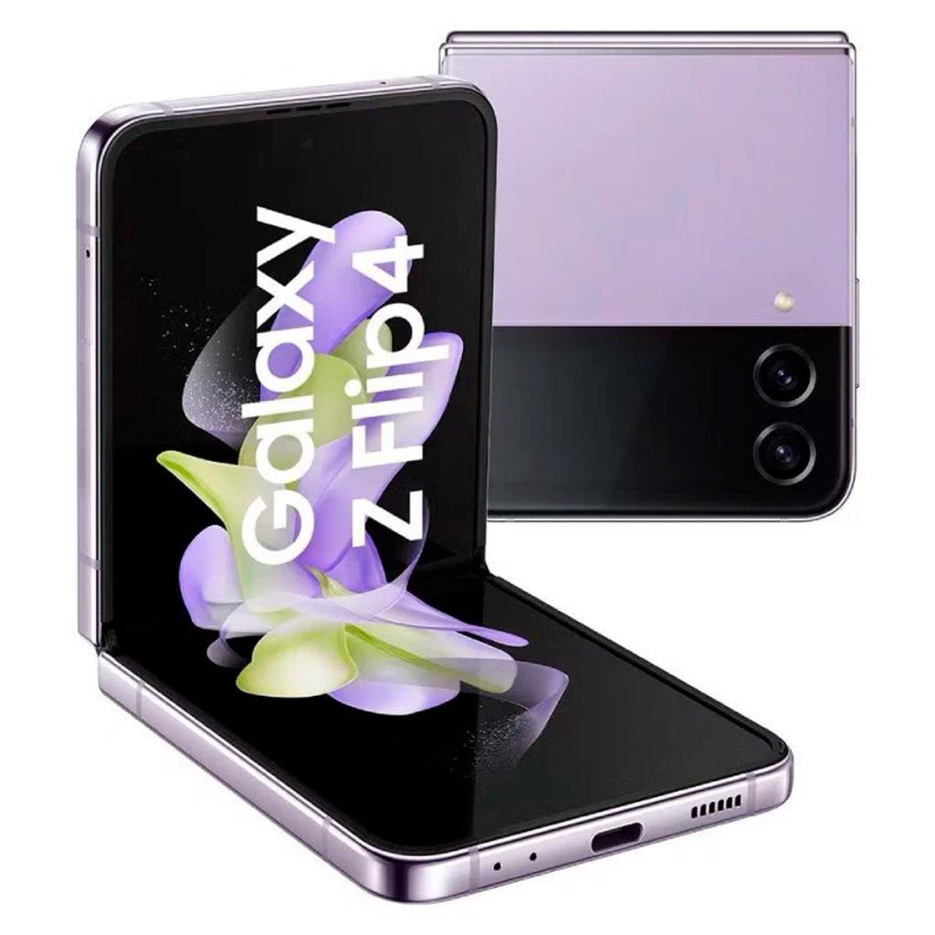 Samsung Galaxy Z Flip 4 5G 8/128GB Violeta - 6, 7" FHD+ 120Hz