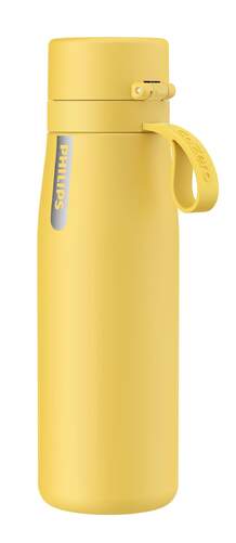 Botella térmica Philips AWP2662YL/10 - 550 ml, Inox 18/8, Amarillo Mostaza