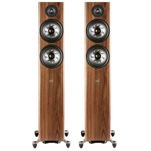 Pareja de Altavoces Polk R600 PKR90600BR - Color madera, 35-50000 Hz, 200 W, 87,5 dBS