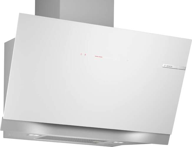 Campana Bosch DWK91LT20 - 90 cm, 1007 m3/h, Clase A+, 5 Velocidades, Blanco