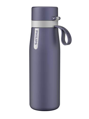 Botella térmica Philips AWP2662NB/24 - Inox, Azul Oscuro