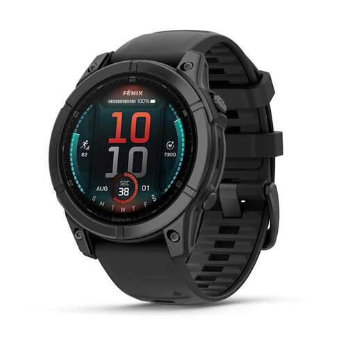 Smartwatch Garmin Fénix E - Bluetooth, sensor frecuencia cardíaca, AMOLED 1,3", 16 días aut. máx