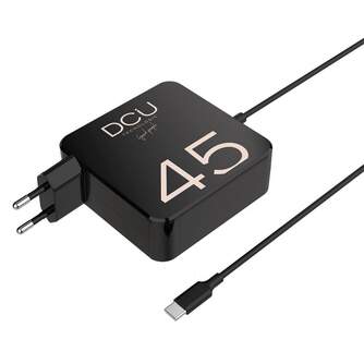 CARGADOR DCU PORTATIL USB C 45W 1.8M