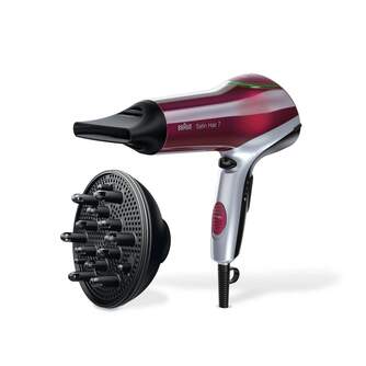 SECADOR BRAUN BRHD770E 2200W IONICA C/ACC ROJO