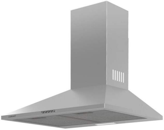 Campana decorativa Cata V 6000 X/C - Clase C, 60cm, 3 Velocidades, extracción máxima 490m3/h, Inox