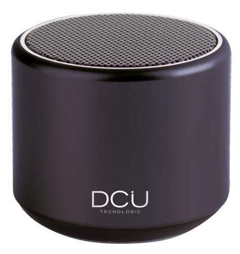 Altavoz DCU Mini - Bluetooth, 3 W, Negro