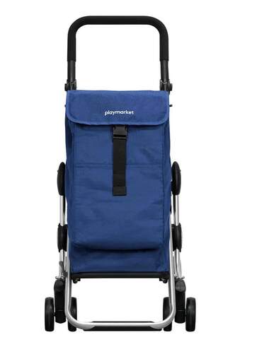 Carro de la compra Play Go Up 2+4 Gir Navy  24910C 217 - 6 ruedas, Azul