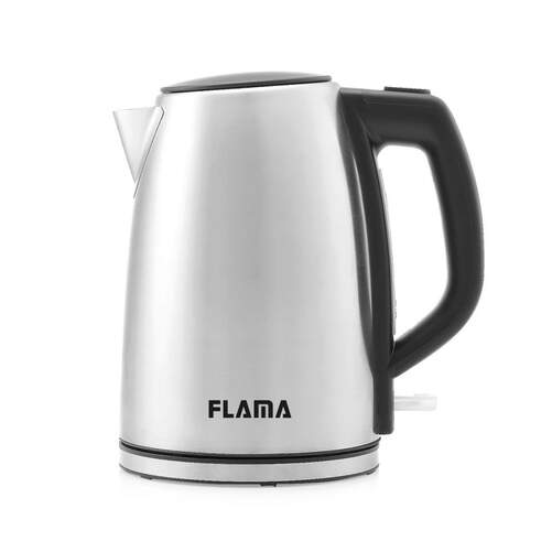 Hervidor Flama 736FL - 2200 W, 1&#39;7 L, Plástico, Inox, Negro