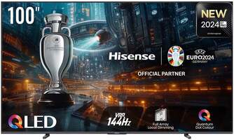 TV HISENSE 100%%%quot; 100E7NQ PRO UHD QLED SMART TV 144H