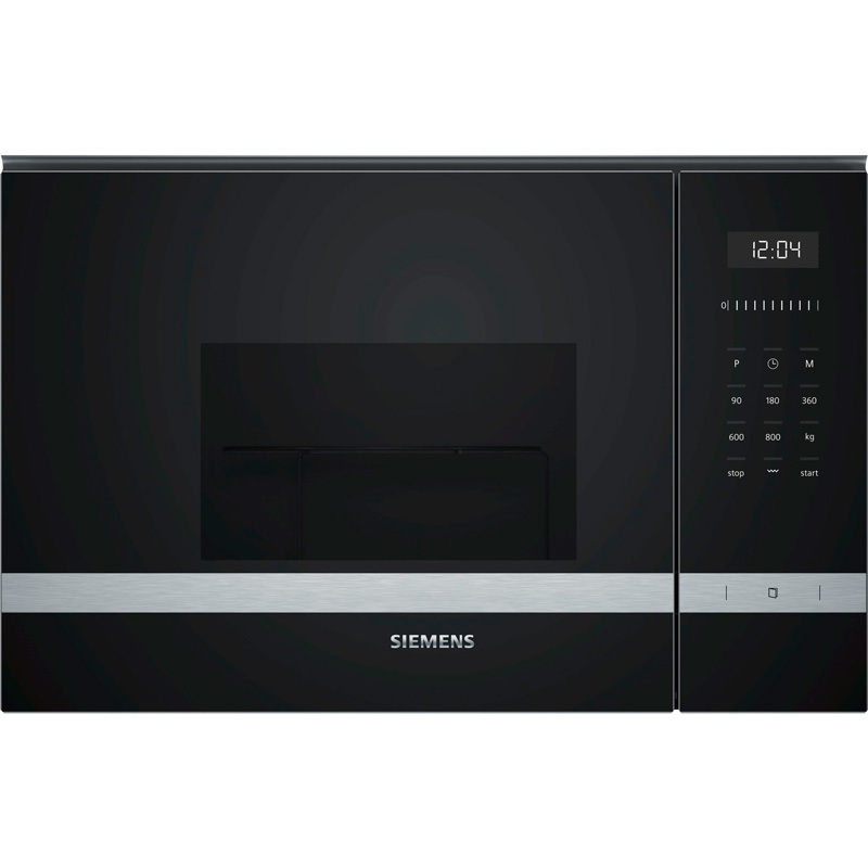 Microondas Integrable Siemens BE525LMS0 - 800W + Grill, 20 Litros