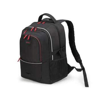 MOCHILA DICOTA BACKPACK SPIN PLUS 15,6%%%quot; NEGRO ROJO