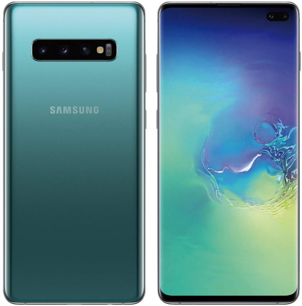 Samsung Galaxy S10+ 128gb Verde - 6.4" WQHD+ AMOLED, Cámara triple 12/16/12 mpx