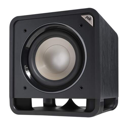 Subwoofer Polk HTS-10 Black - 200 W, Clase D, 25-180 Hz, diseño orientado hacia abajo