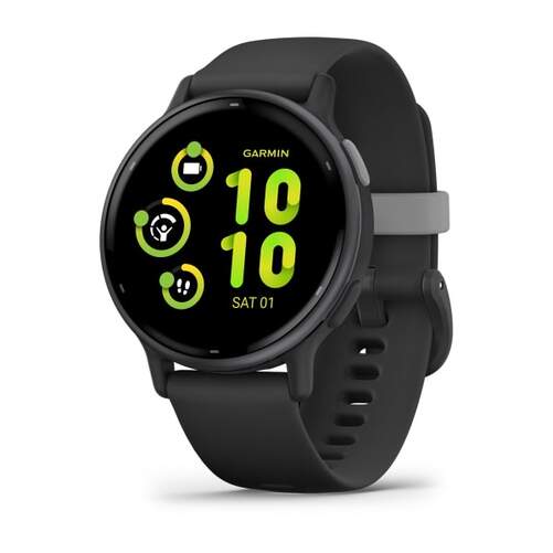 Smartwatch Garmin Vivoactive 5 - Resistente al agua, 1&#39;2", 11 Dias Autonomía, Negro