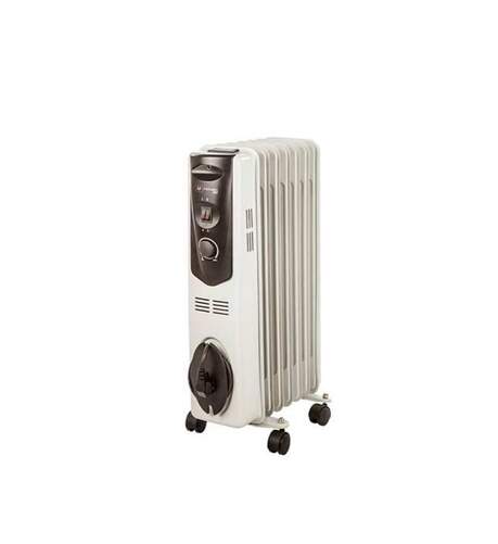 Radiador SP Sahara 2503 - Aceite, 2500 W, Blanco