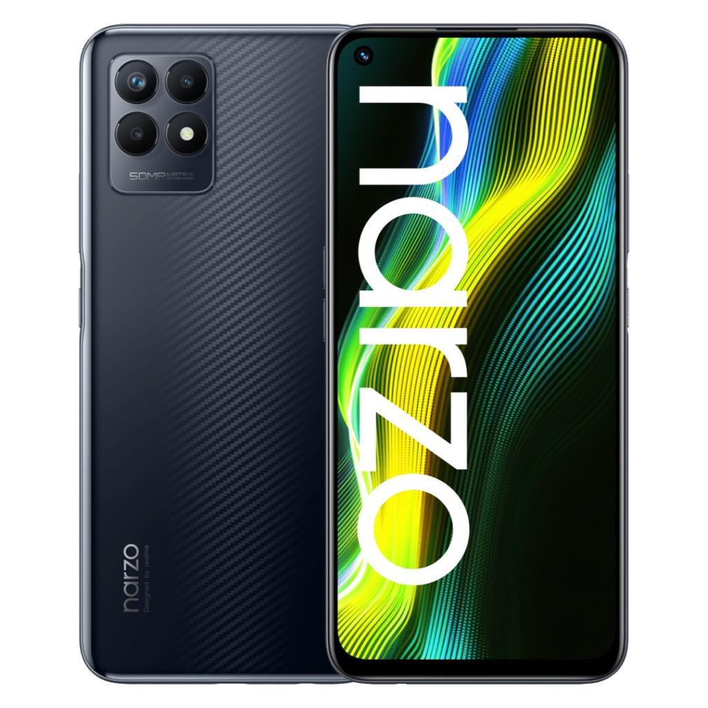 Realme Narzo 50 4/128GB Negro - 6.6" FHD+ 120Hz, Helio G96 2.05Ghz