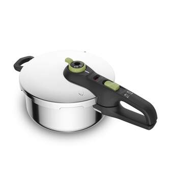 OLLA PRESION RAPID. TEFAL P25804 SECURE TR 4L VERD