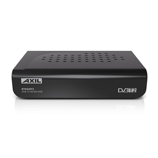 Receptor TDT Axil RT0420 - DVB-T/T2 HD, 1080p