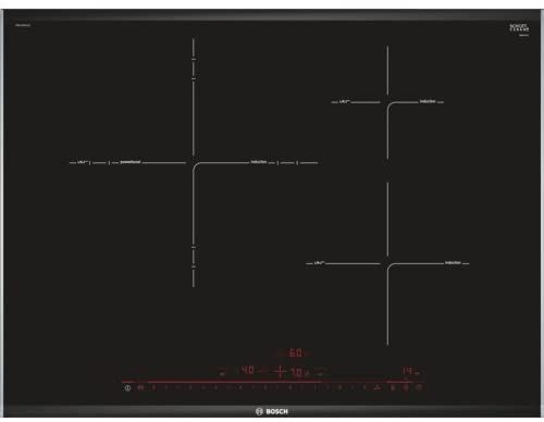 Placa Inducción Bosch PID775DC1 - 70cm, 3 Zonas (1 Gigante 32cm)