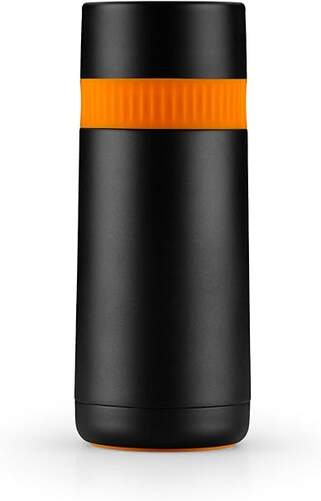 Jarra BRA Efficient Travel Mug - 0&#39;5 L, Inox, Negro, Naranja