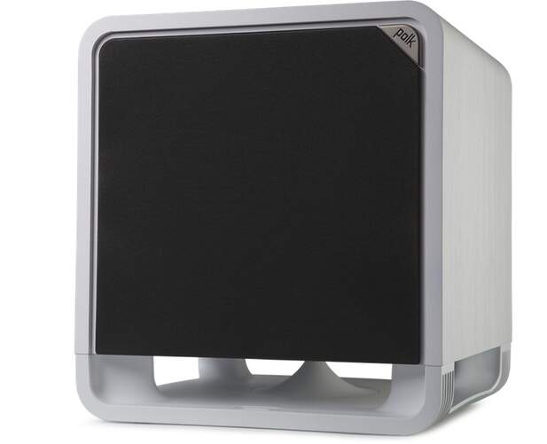 Subwoofer Polk HTS-12 White - 400 W, 22-18000 Hz, Clase D, Ecualizador Low Pass