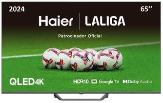 TV HAIER 65%%%quot; H65S80EUX UHD QLED GOOGLE TV BT PEANA